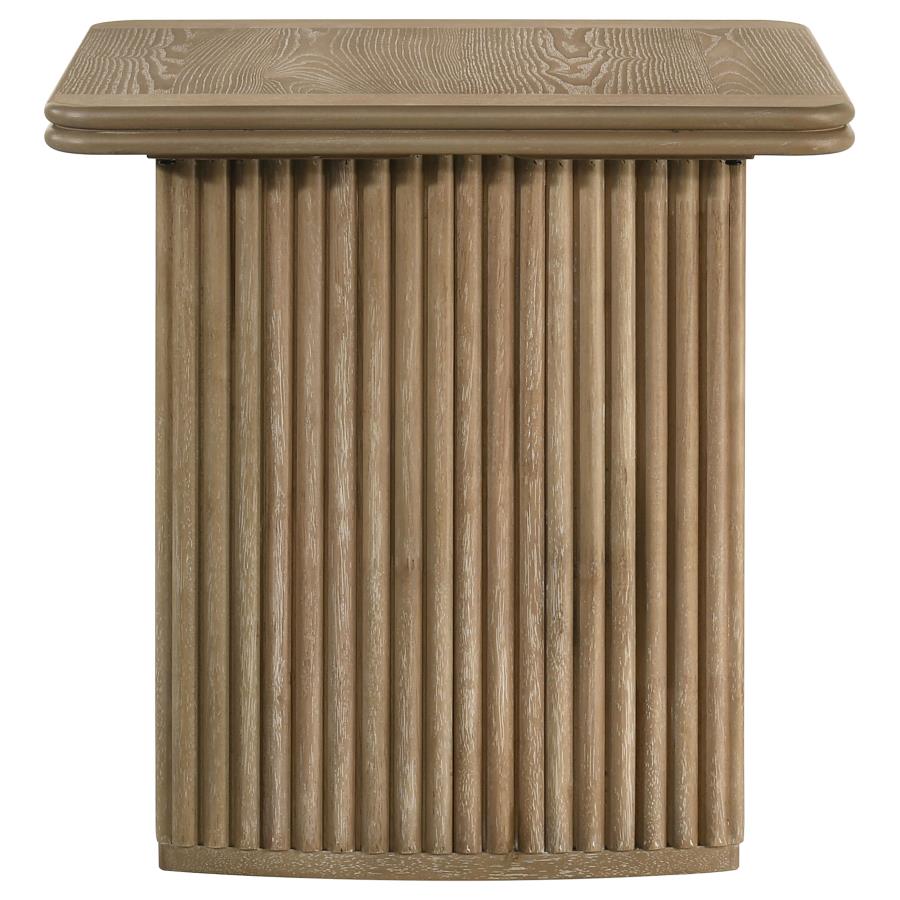 Adina - Wood Coffee Table Set