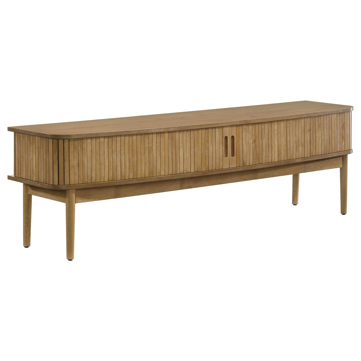 Croyden - 71" TV Stand Media Console - Weathered Natural