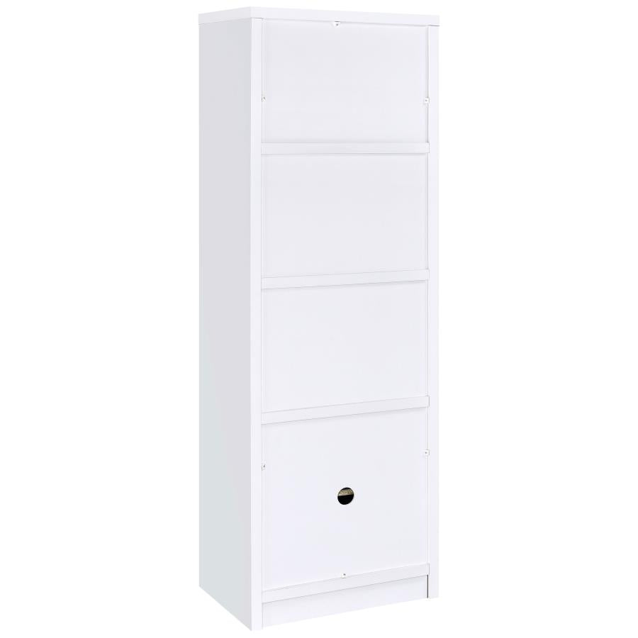 Laughlin - 3 Shelf Engineered Wood Media Tower