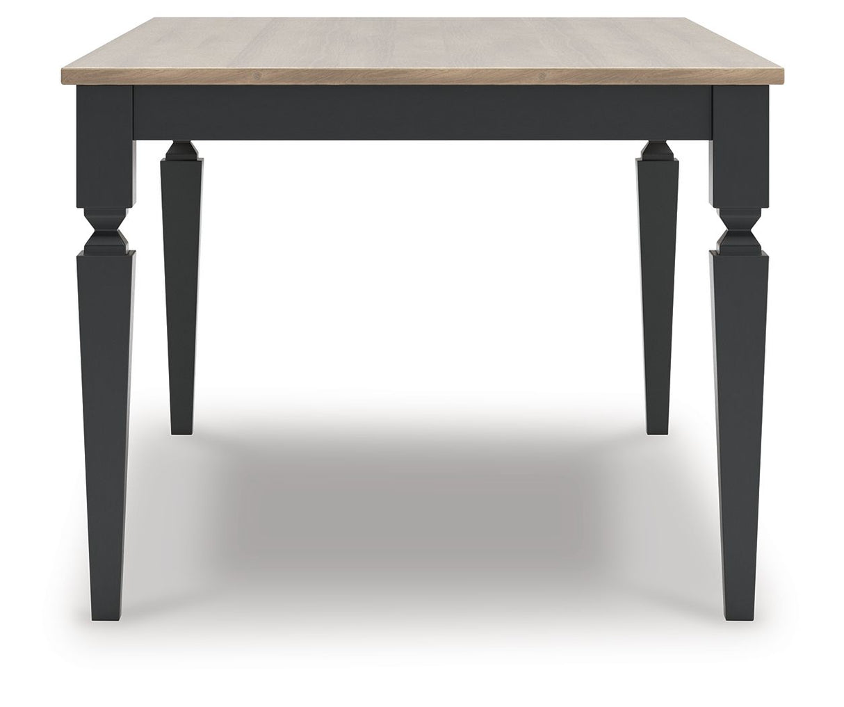 Brenkerton - Rectangular Dining Room Table - Grayish Brown / Black