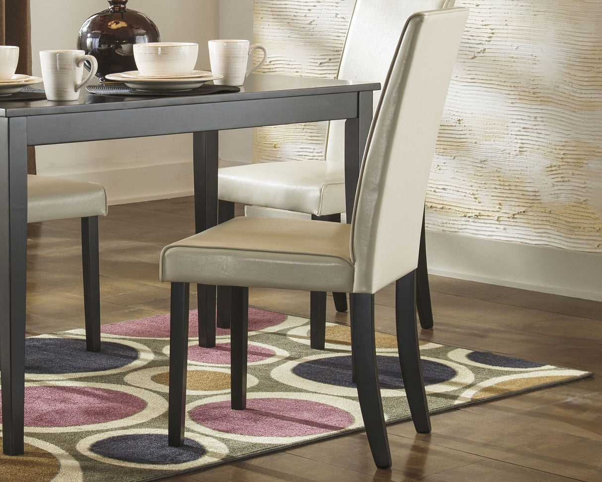 Kimonte - Dining Side Chair by Signature Design by Ashley® | Bel Furniture