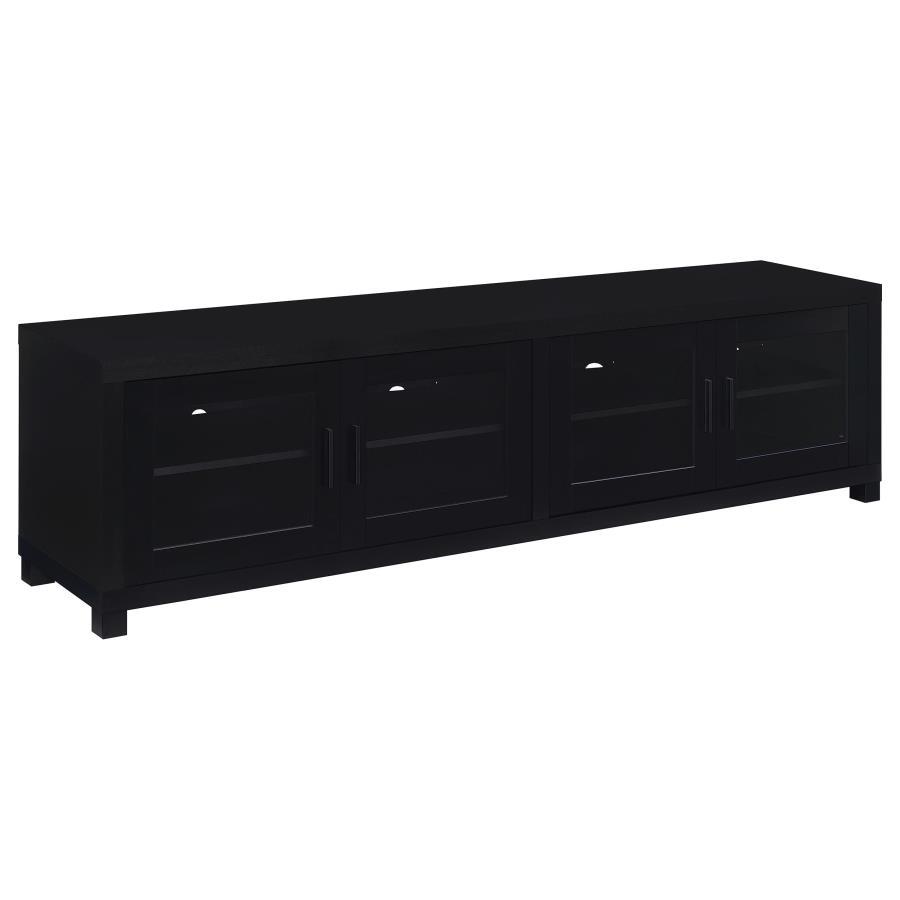 Jupiter - 3 Piece Entertainment Center TV Stand - Black by Coaster Fine Furniture | Bel Furniture