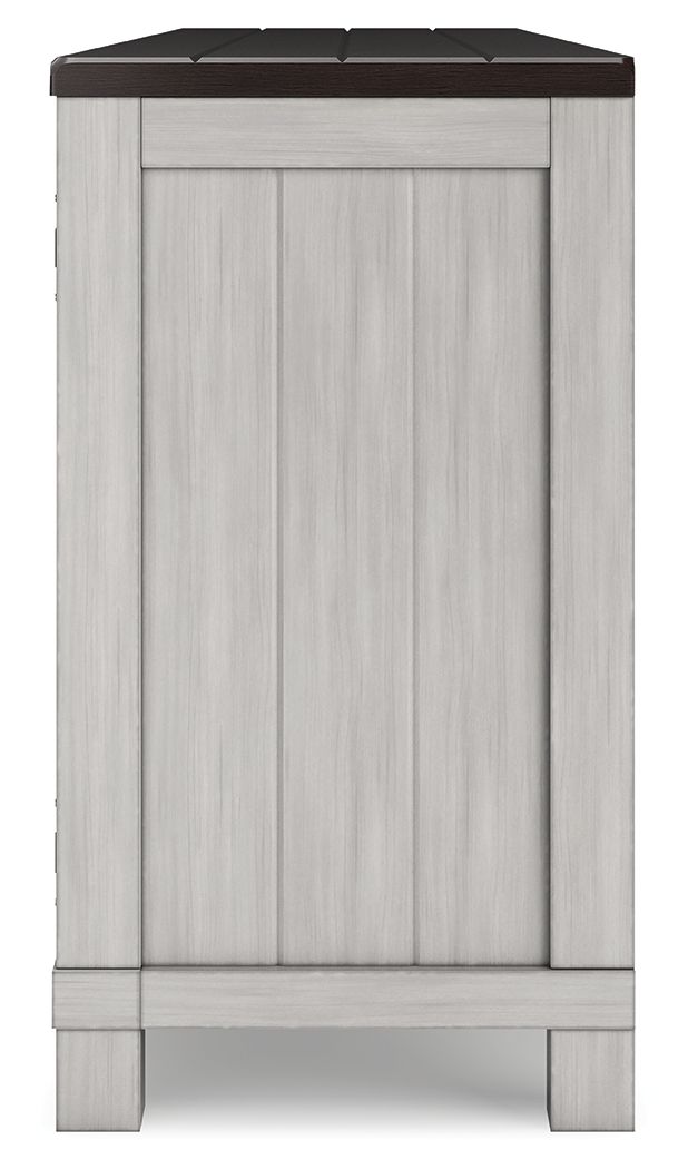 Darborn - Gray / Brown - XL TV Stand W/Fireplace Option by Signature Design by Ashley® | Bel Furniture