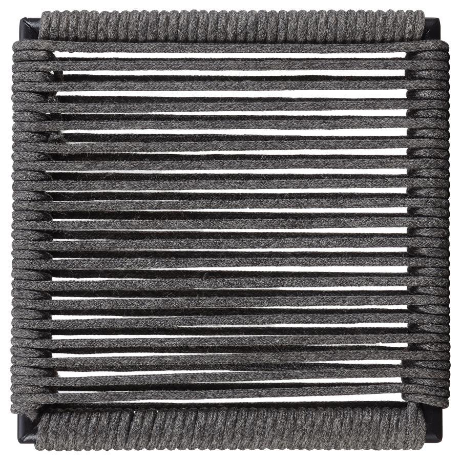 Jerome - Woven Rope Metal Chair (Set of 2) by CoasterEssence | Bel Furniture