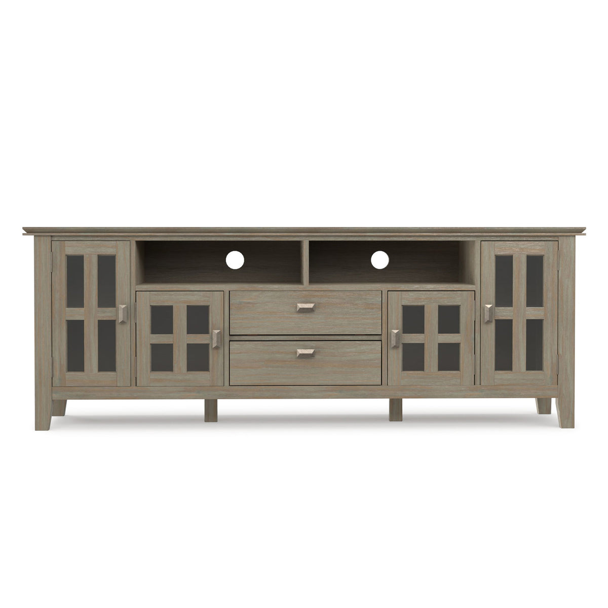 Artisan - TV Media Stand - Distressed Gray