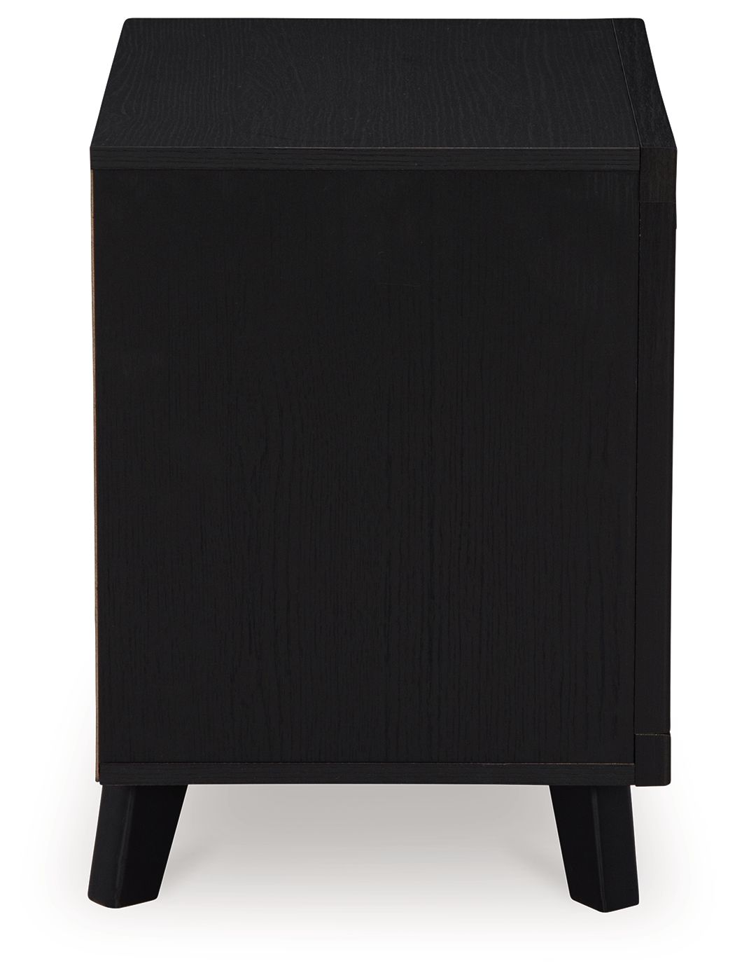 Danziar - Black - Two Drawer Night Stand by Signature Design by Ashley® | Bel Furniture