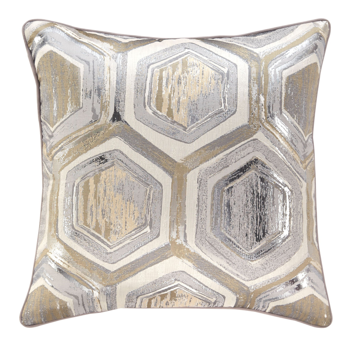 Meiling Pillow (Set of 4) Metallic
