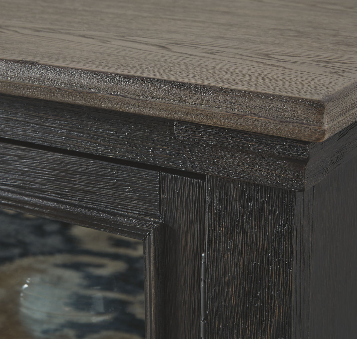 Tyler Creek - Black / Gray - Extra Large TV Stand by Signature Design by Ashley® | Bel Furniture