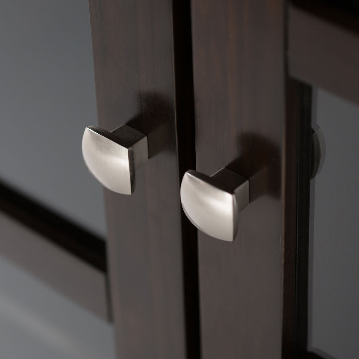 Acadian - Entryway Storage Cabinet - Brunette Brown by Simpli-Home | Bel Furniture