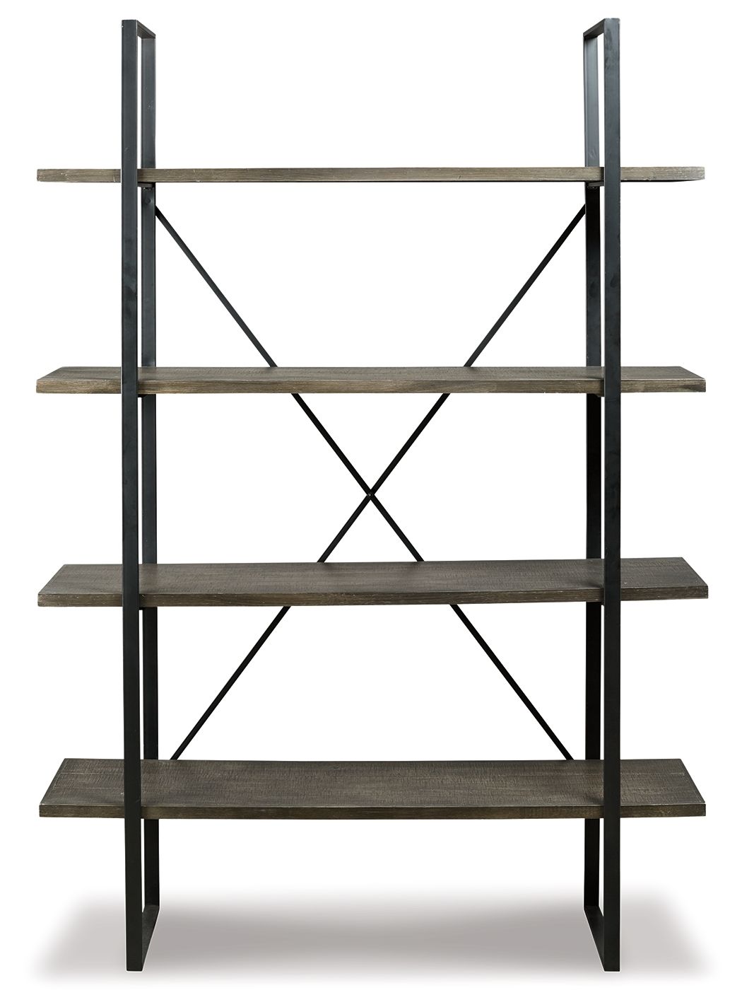 Gilesgrove - Black / Gray - Bookcase by Signature Design by Ashley® | Bel Furniture