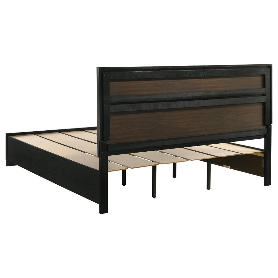 Miranda - Storage Wood Panel Bed by CoasterEveryday | Bel Furniture