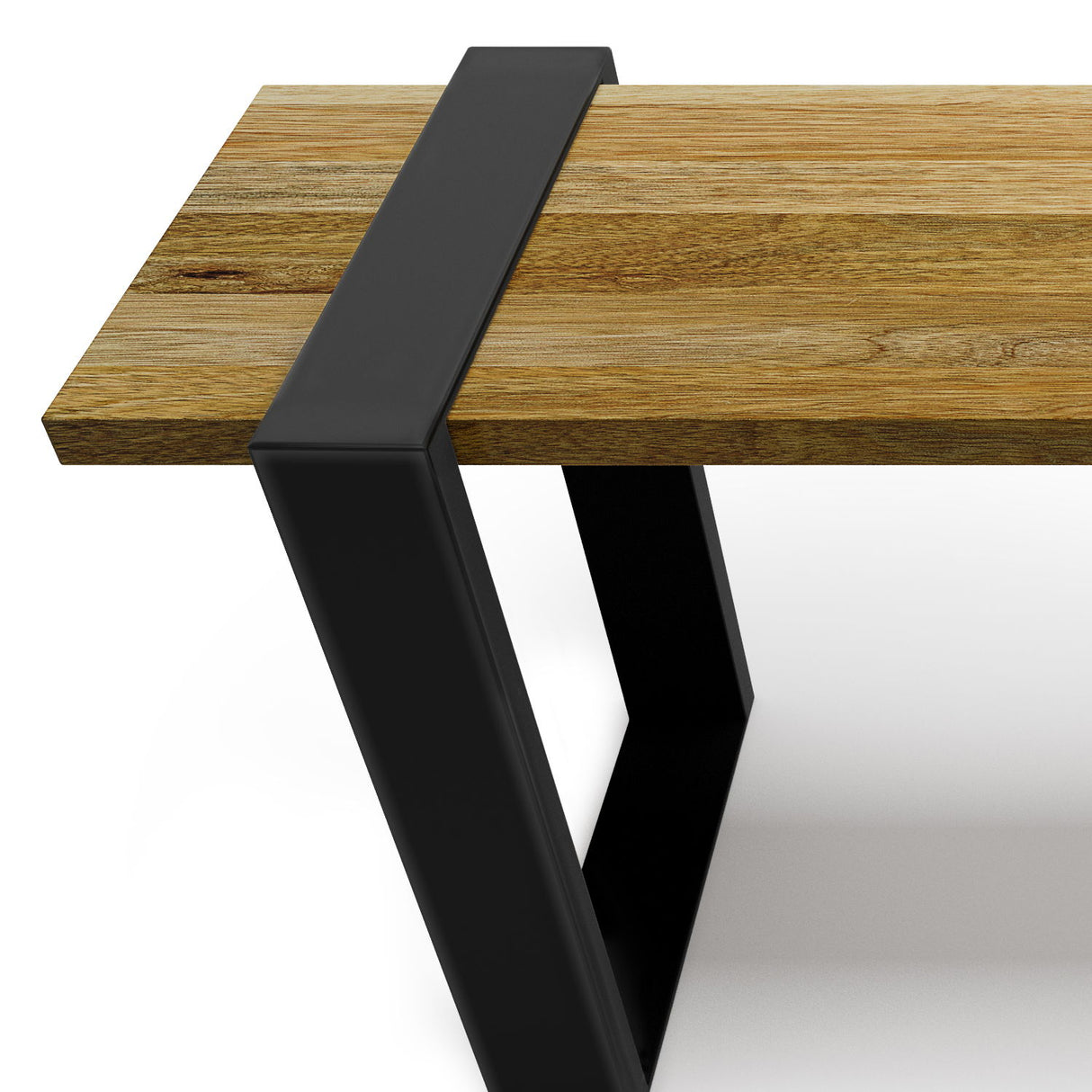 Nessa - Bench - Natural by Simpli-Home | Bel Furniture