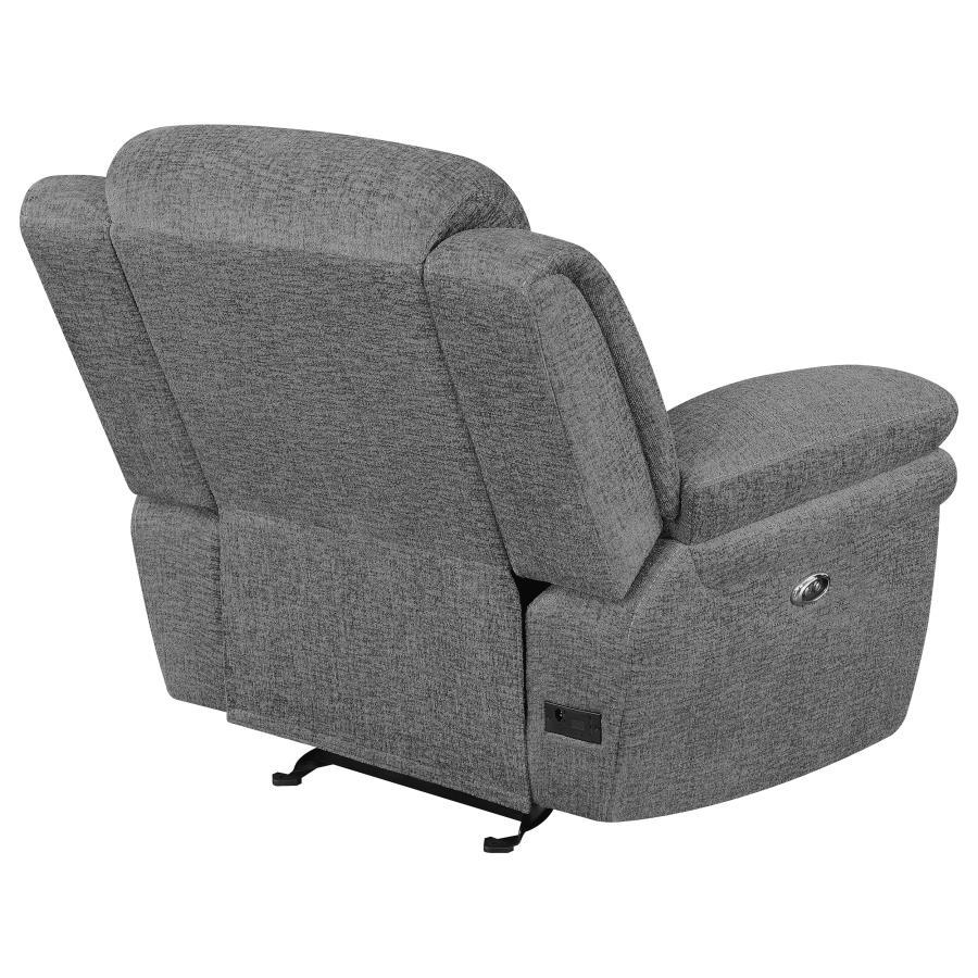 Bahrain - Upholstered Glider Recliner by CoasterEssence | Bel Furniture