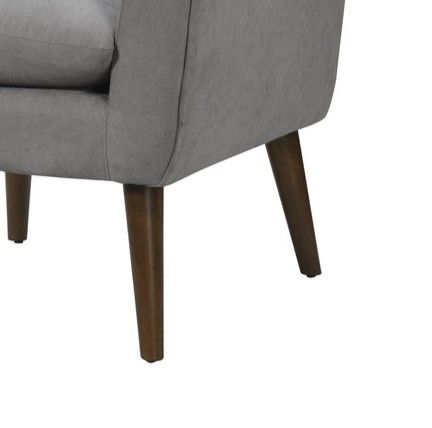 Shelby - Oversized Armchair - Gray - Fabric