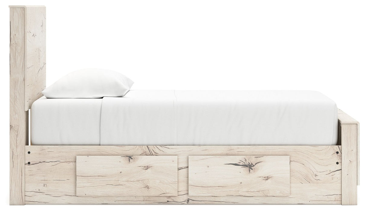 Lawroy - Panel Bed With Storage by Signature Design by Ashley® | Bel Furniture