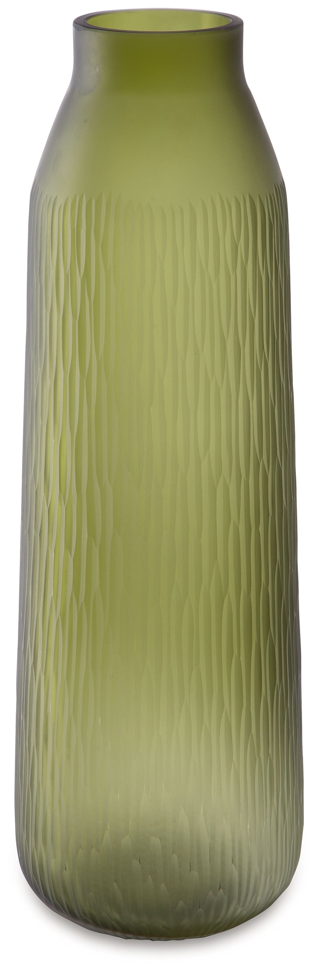 Scottyard - Vase Green 6''W x 6''D x 17''H by Signature Design by Ashley® | Bel Furniture