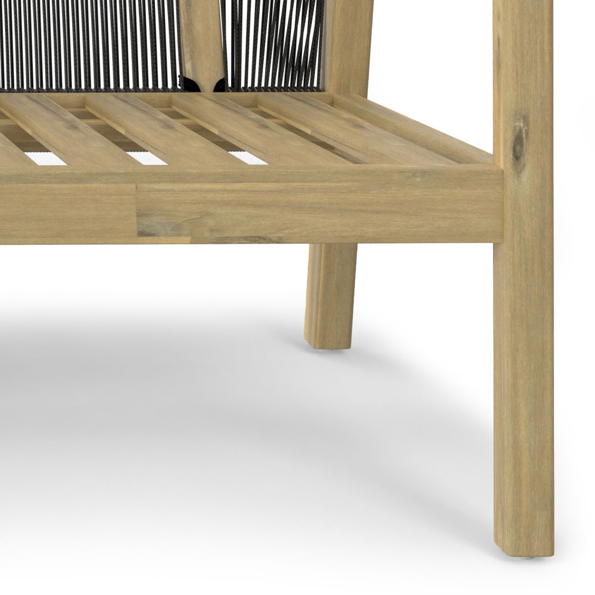 Palmetto - Outdoor Sofa - Stone Gray by Simpli-Home | Bel Furniture