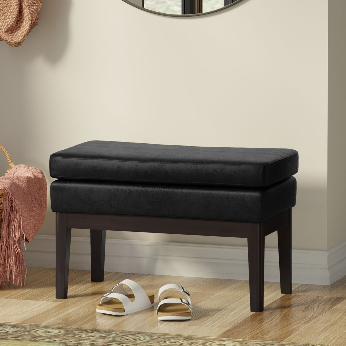 Carlson - Ottoman Bench, Mid Century Design