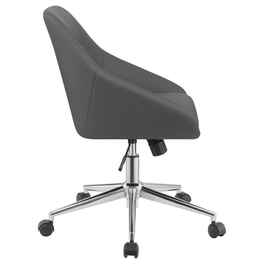 Jackman - Upholstered Adjustable Home Office Desk Chair by CoasterEveryday | Bel Furniture