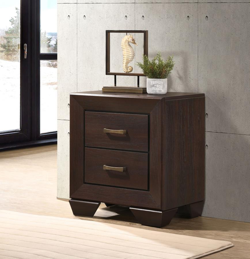 Kauffman - 2-Drawer Nightstand by CoasterEveryday | Bel Furniture