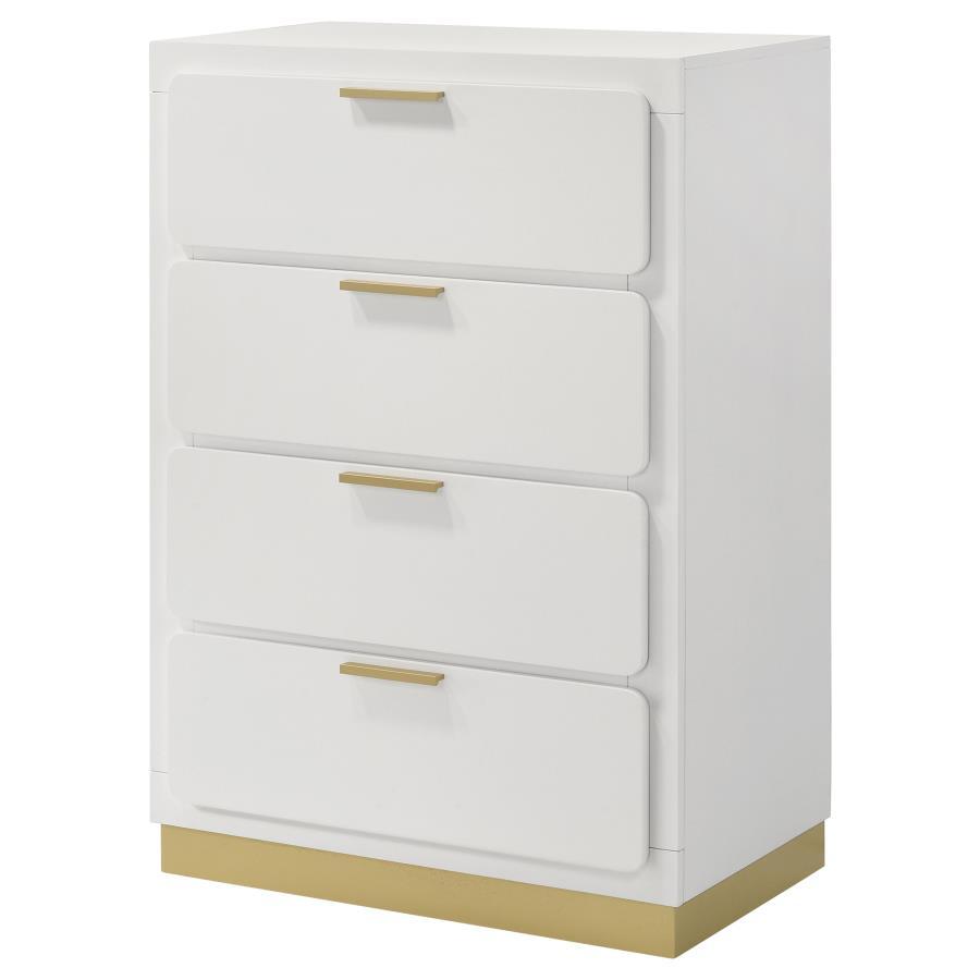 Caraway - 4-Drawer Bedroom Chest by Coaster Fine Furniture | Bel Furniture