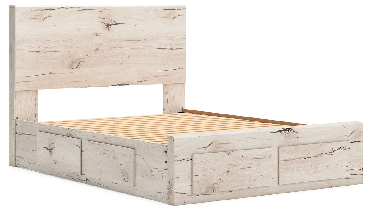 Lawroy - Panel Bed With Storage by Signature Design by Ashley® | Bel Furniture