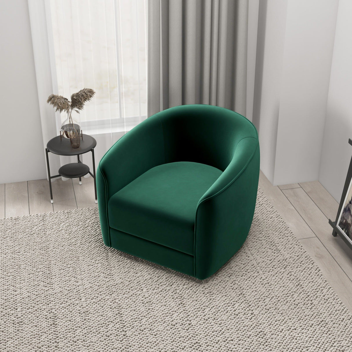 Elise - Mid-Century Modern Swivel Chair