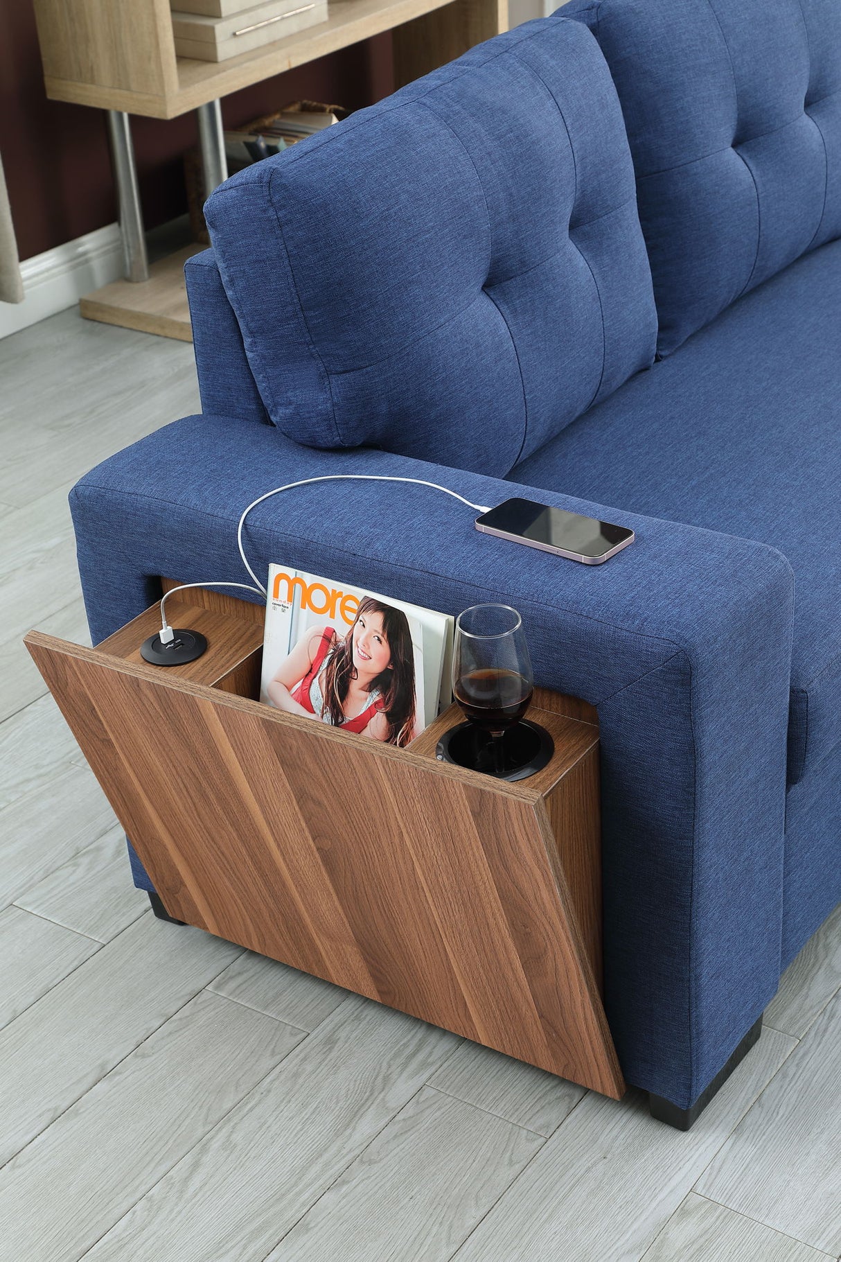 3 Piece Upholstered Sectional by Cynthia's Furniture | Bel Furniture