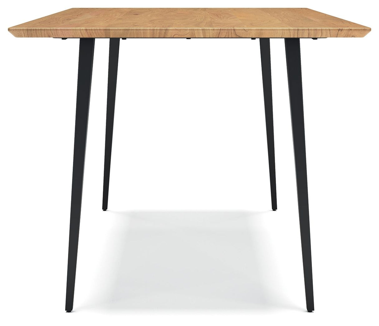 Gretlynn - Black / Natural - Rectangular Dining Room Table by Signature Design by Ashley® | Bel Furniture