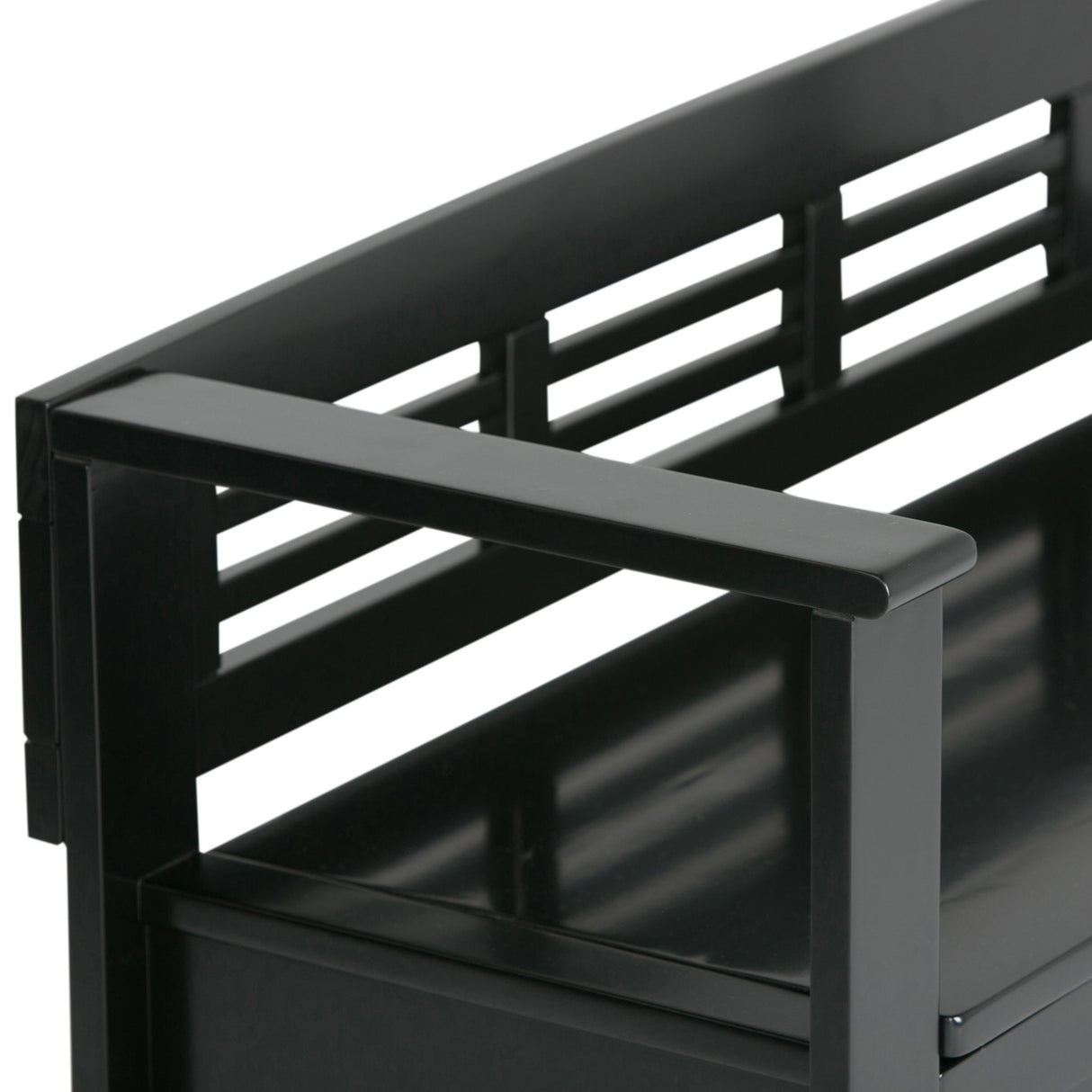 Adams - Entryway Storage Bench Handcrafted by Simpli-Home | Bel Furniture