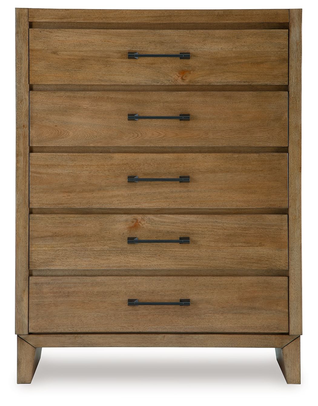 Sherbana - Light Brown - Five Drawer Chest by Signature Design by Ashley® | Bel Furniture