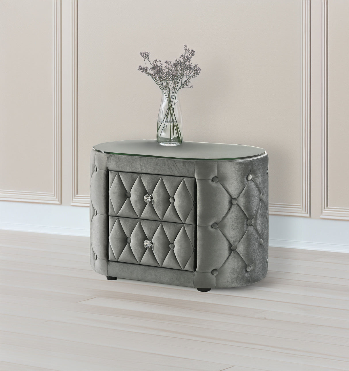 Voltare - Nightstand by Crown Mark | Bel Furniture
