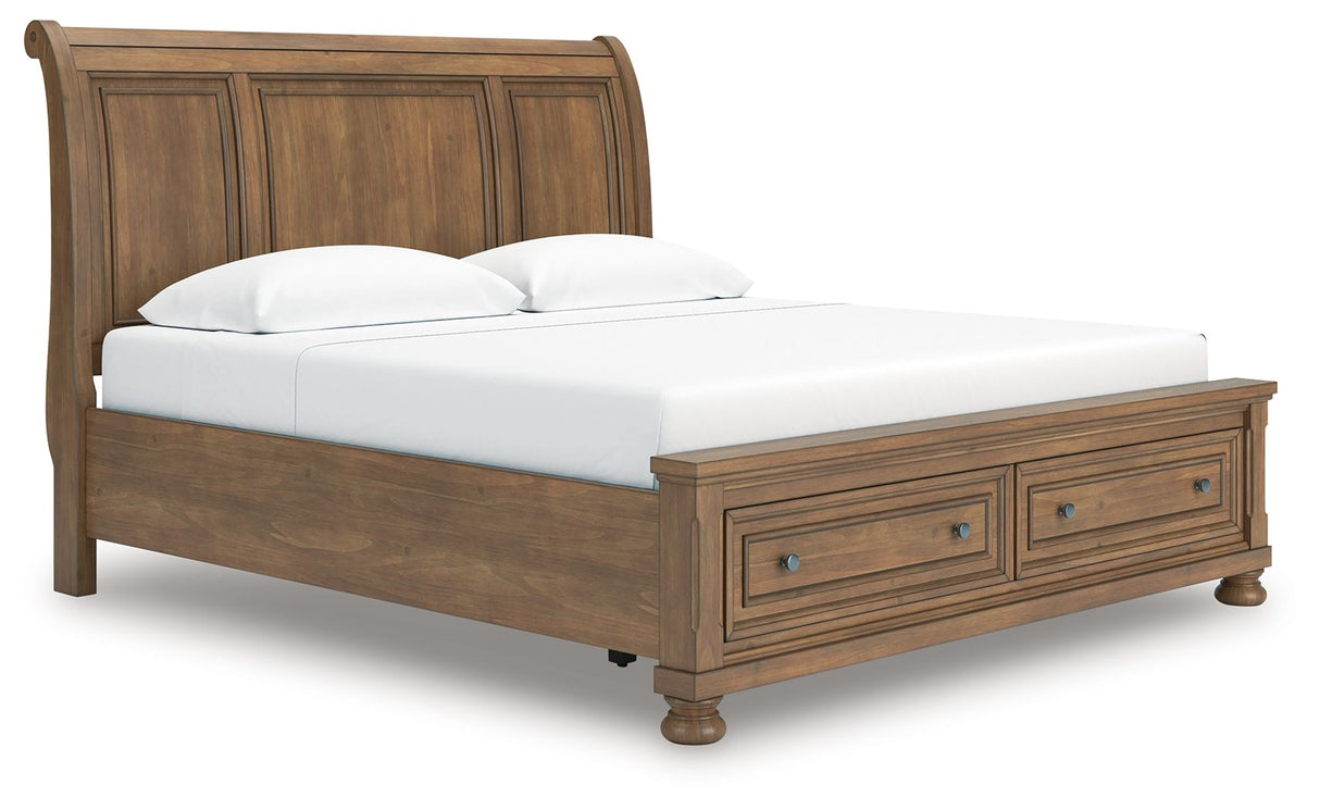 Feddinger - Storage Sleigh Bed