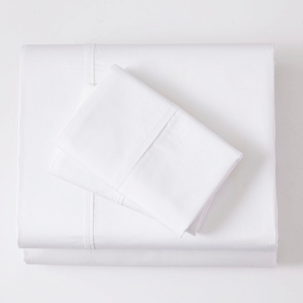 Sheet Set Luxurious Supima Cotton, Wrinkle Resistant, Breathable, With 2 Ghostgrip Band