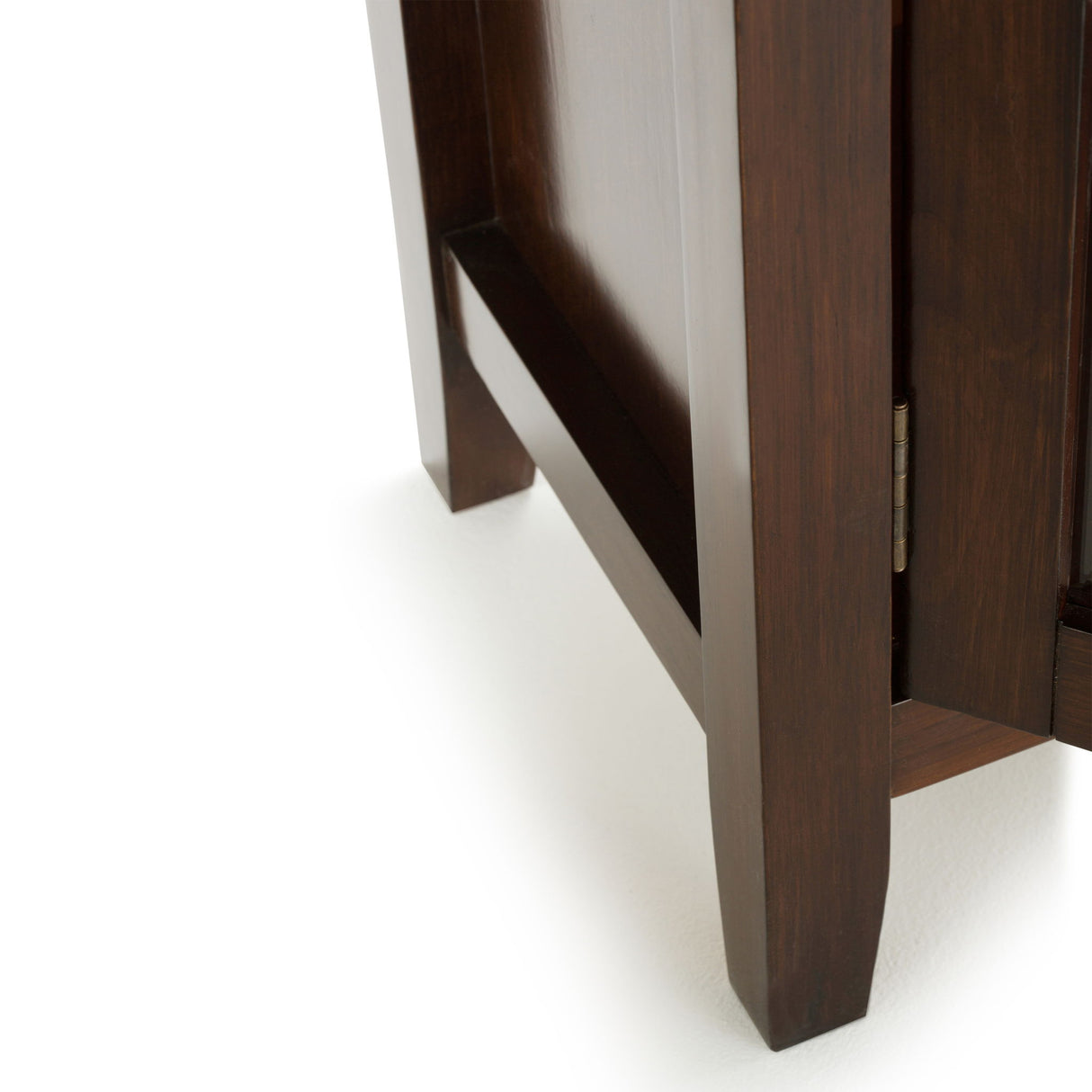Artisan - Handcrafted Low Storage Cabinet by Simpli-Home | Bel Furniture