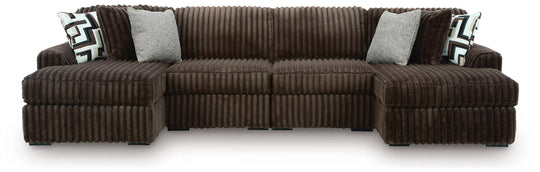Midnight-Madness - Sectional - Chocolate