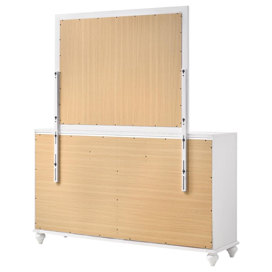 Barzini - 7-drawer Dresser With Mirror by CoasterEveryday | Bel Furniture