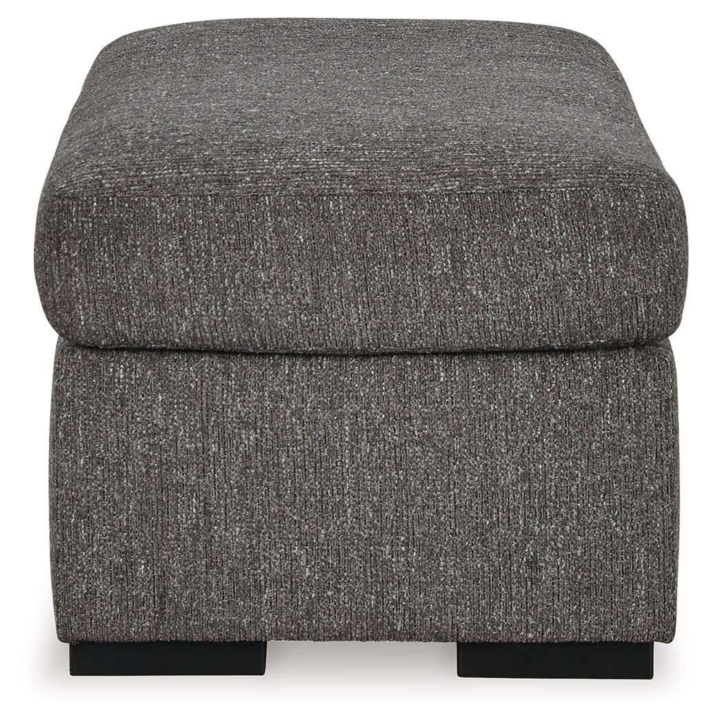 Gardiner - Pewter - Ottoman by Signature Design by Ashley® | Bel Furniture