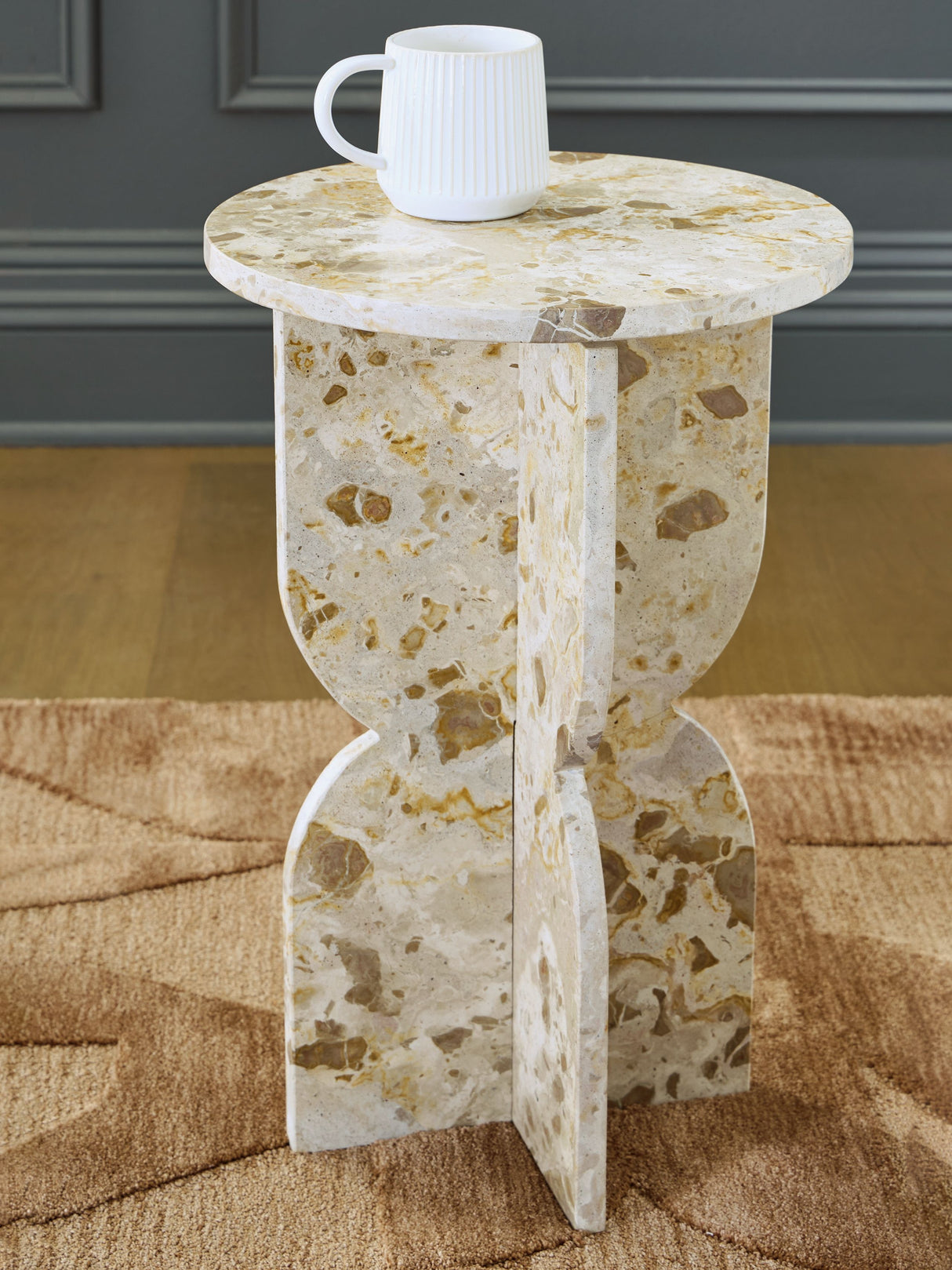 Treygan - Beige - Accent Table by Signature Design by Ashley® | Bel Furniture