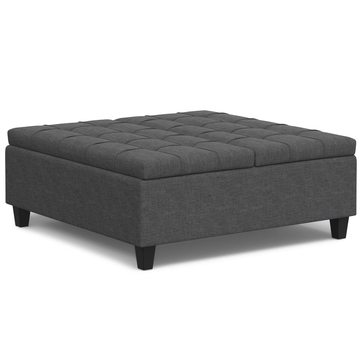 Harrison - Upholstered Coffee Table Storage Ottoman