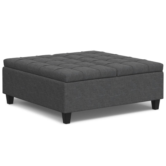 Harrison - Upholstered Coffee Table Storage Ottoman