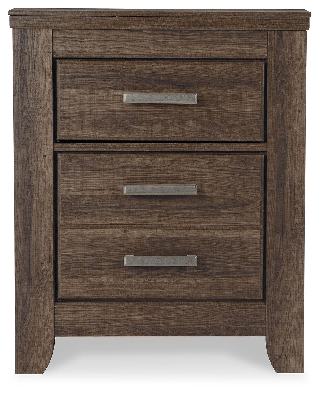 Juararo - Dark Brown - Two Drawer Night Stand by Signature Design by Ashley® | Bel Furniture