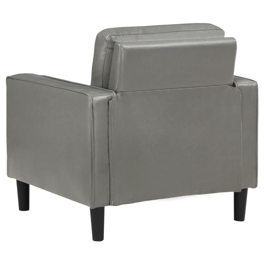 Ruth - Upholstered Track Arm Accent Chair by Coaster Fine Furniture | Bel Furniture