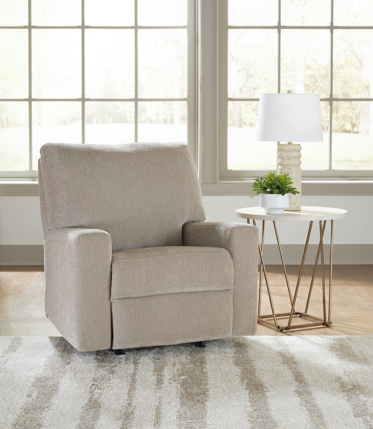Bridgepoint - Rocker Recliner - Stone