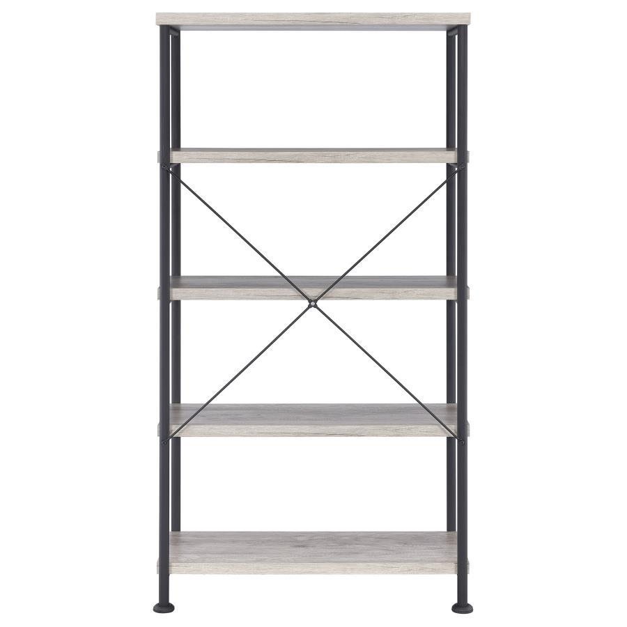 Analiese - 4-Shelf Bookshelf by CoasterEveryday | Bel Furniture