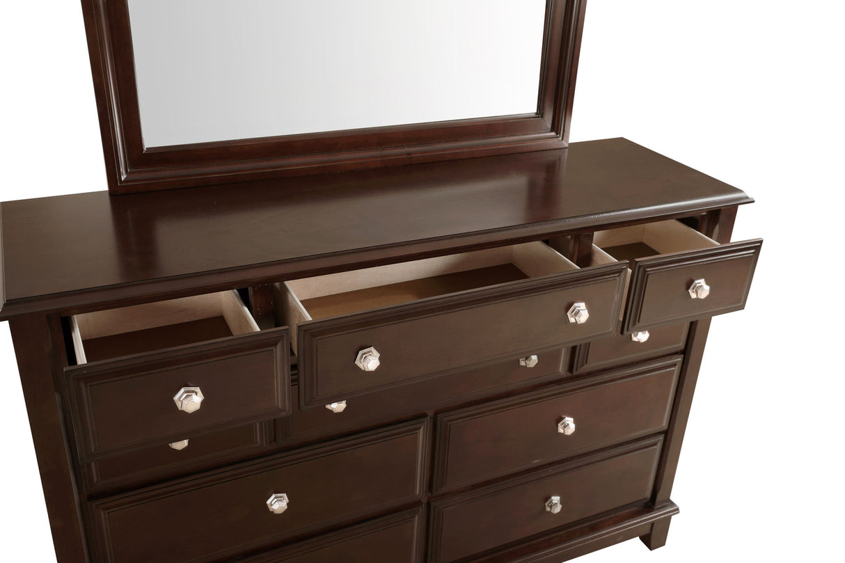 Ashford - Dresser - Cappuccino by Glory Furniture | Bel Furniture
