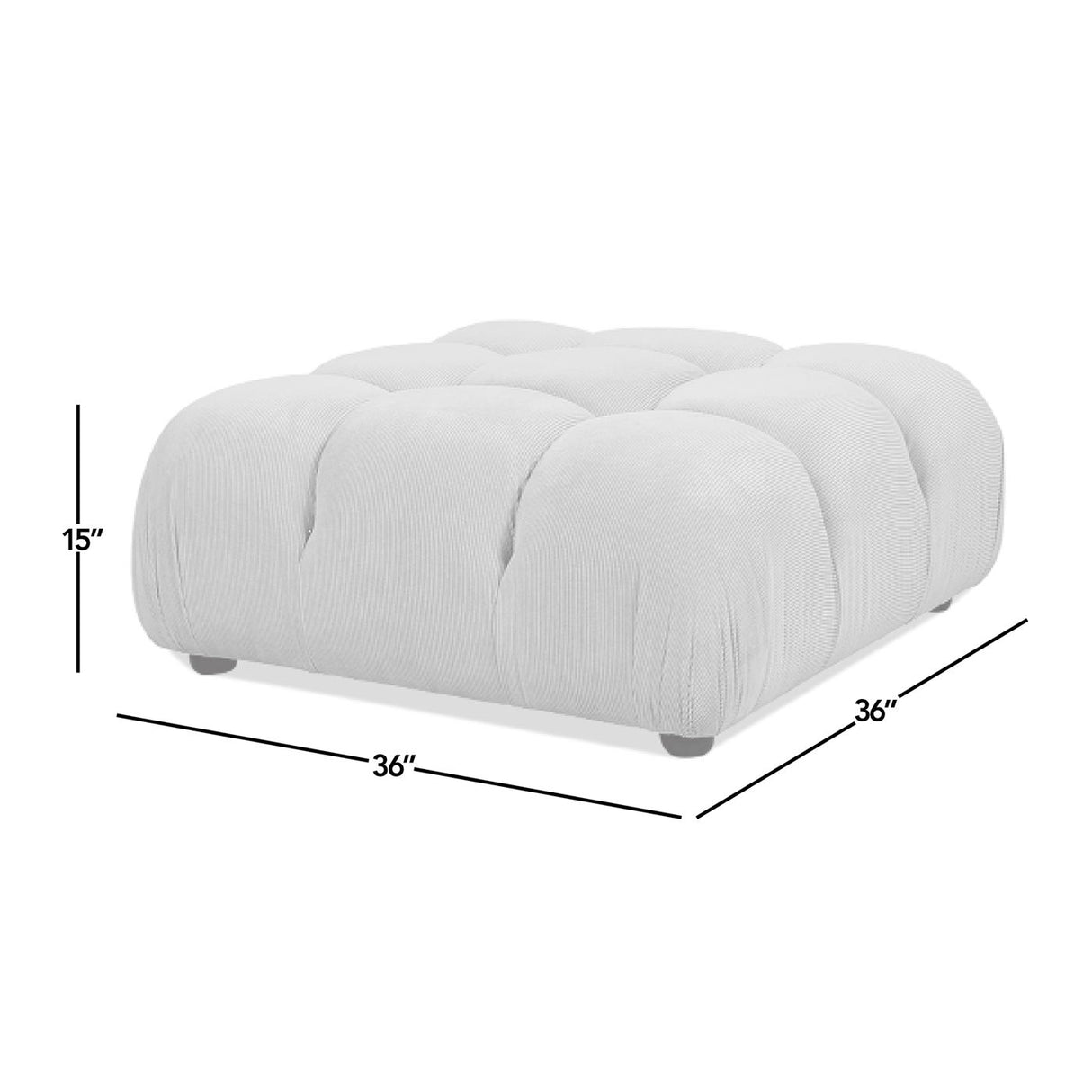 Marcel - Bubble Modular Modern Cocktail Ottoman