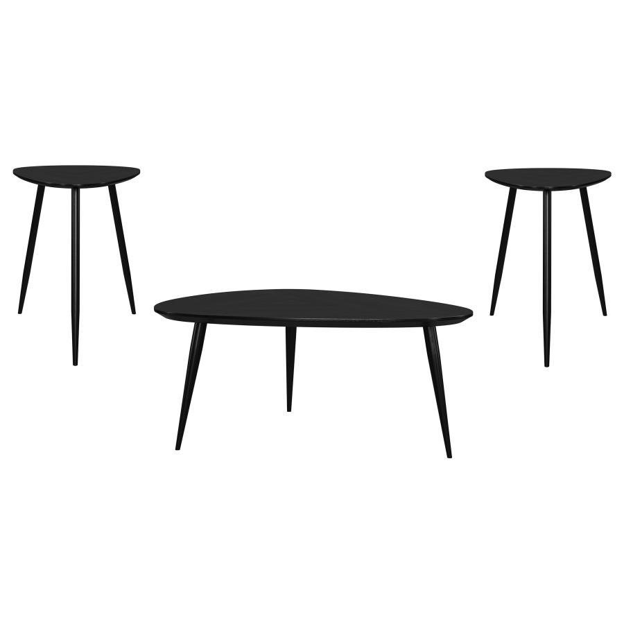 Odessa - Triangular Coffee And End Table Set by Coaster Fine Furniture | Bel Furniture