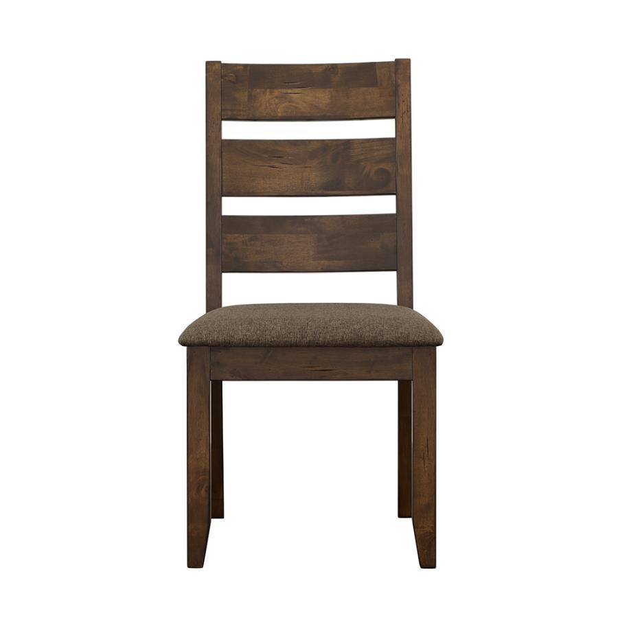 Alston - Wood Dining Side Chair (Set of 2) - Knotty Nutmeg by CoasterEveryday | Bel Furniture