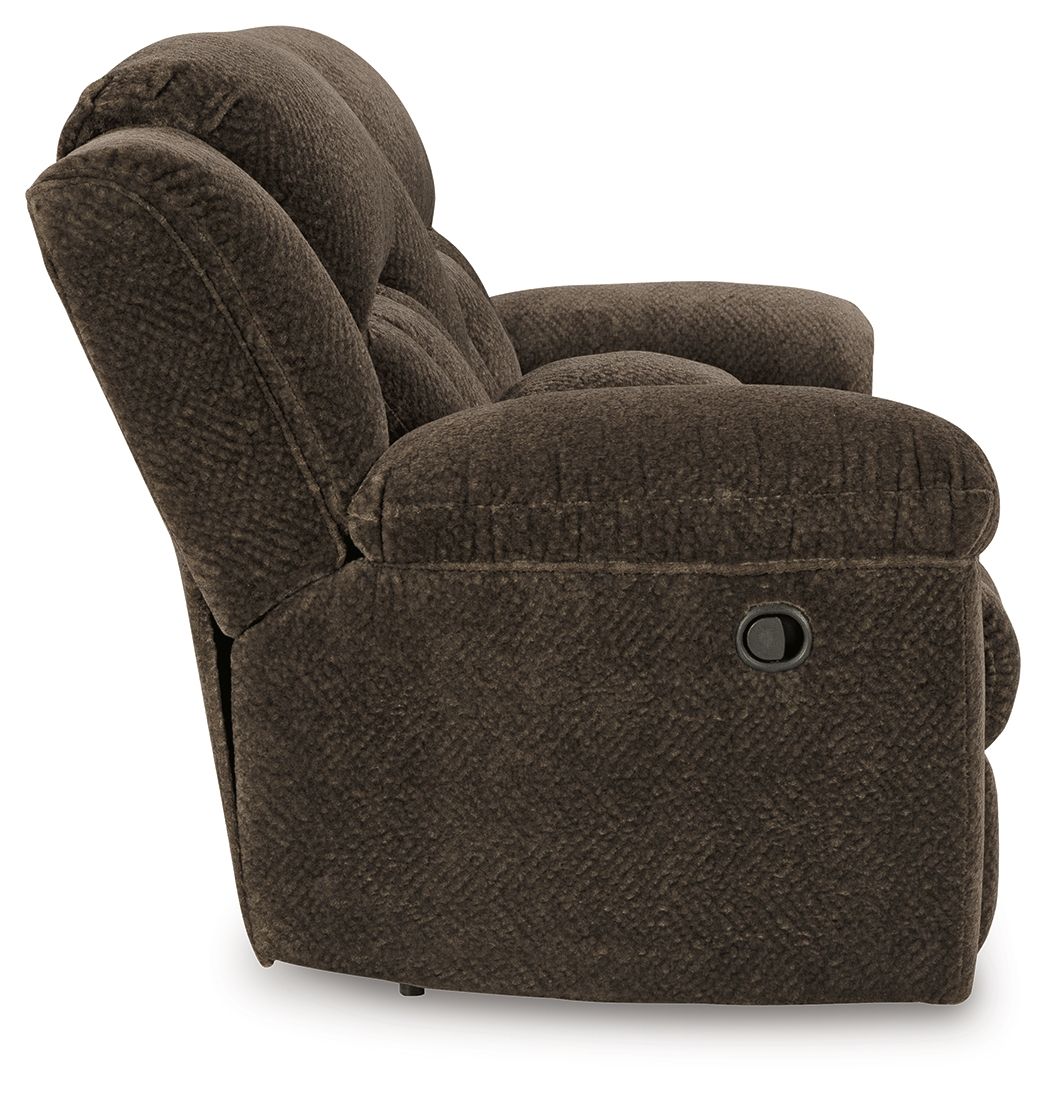 Frohn - Dbl Reclining Loveseat With Console by Signature Design by Ashley® | Bel Furniture